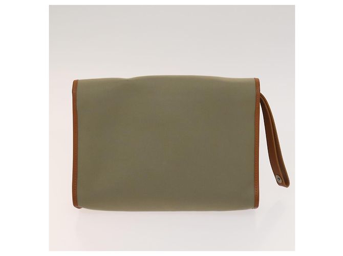Borsa a mano in nylon a quadri Nova di BURBERRY 3 pezzi Beige Verde Auth bs25973 - vista 11