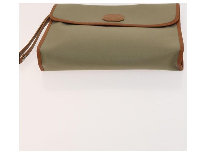 Borsa a mano in nylon a quadri Nova di BURBERRY 3 pezzi Beige Verde Auth bs25973 - vista 14