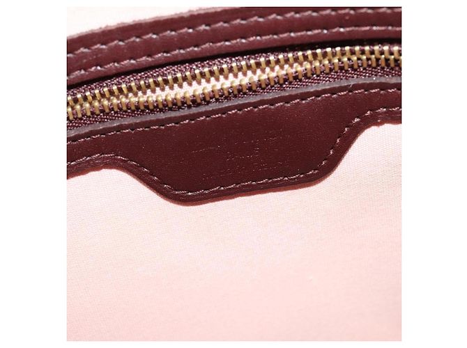 LOUIS VUITTON Monogram Mini Cabas Piano Borsa Tote SPO Rouge LV Auth BD2029 Rosso - vista 10