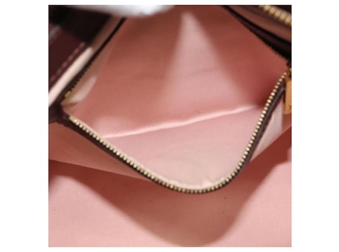 LOUIS VUITTON Monogram Mini Cabas Piano Borsa Tote SPO Rouge LV Auth BD2029 Rosso - vista 12