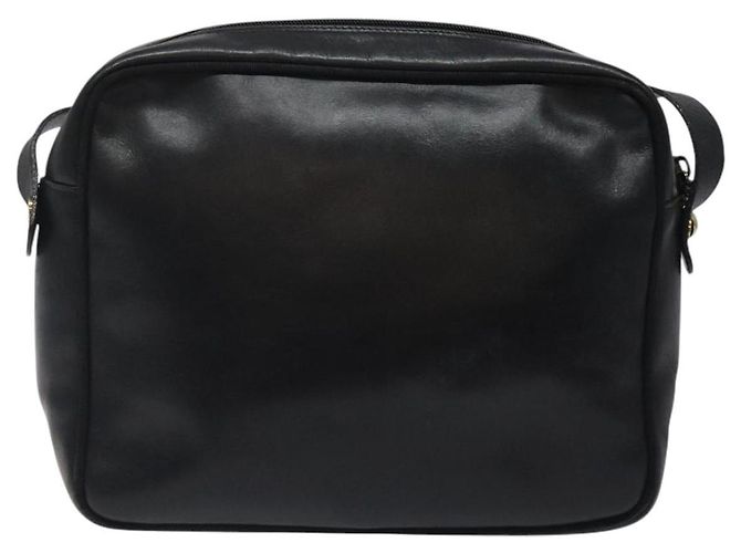 Borsa a spalla in pelle nera e oro Salvatore Ferragamo Auth BA2152 Nero D'oro - vista 2