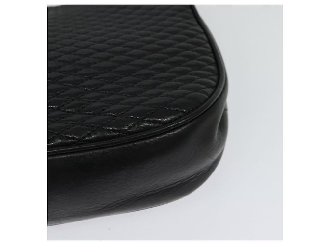 BALLY Borsa a spalla in pelle trapuntata con catena nera oro Auth BD2017 Nero D'oro - vista 16