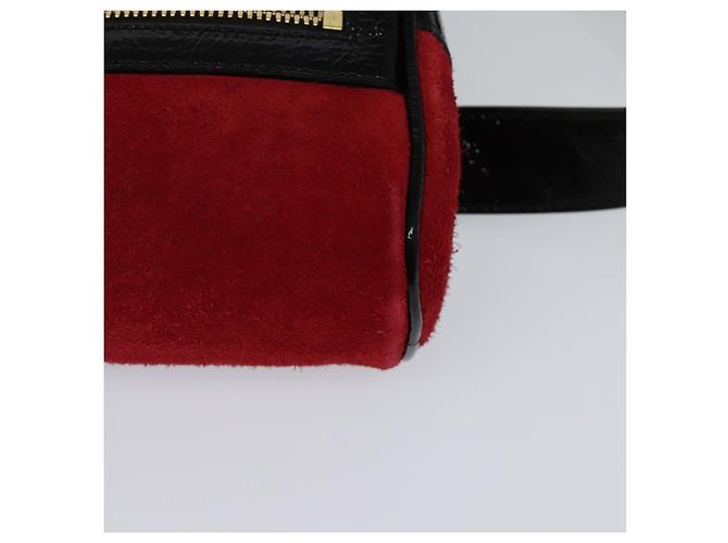 GUCCI Marsupio in Camoscio Rosso Oro 517076 Auth BA2345 D'oro - vista 14