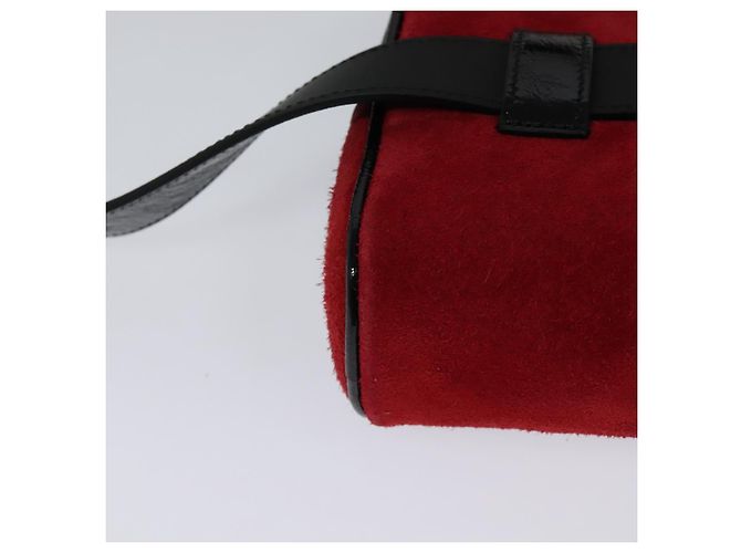 GUCCI Marsupio in Camoscio Rosso Oro 517076 Auth BA2345 D'oro - vista 15