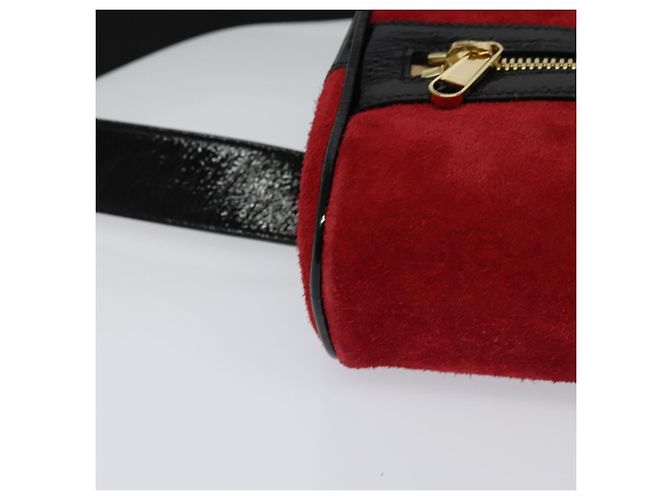GUCCI Marsupio in Camoscio Rosso Oro 517076 Auth BA2345 D'oro - vista 9