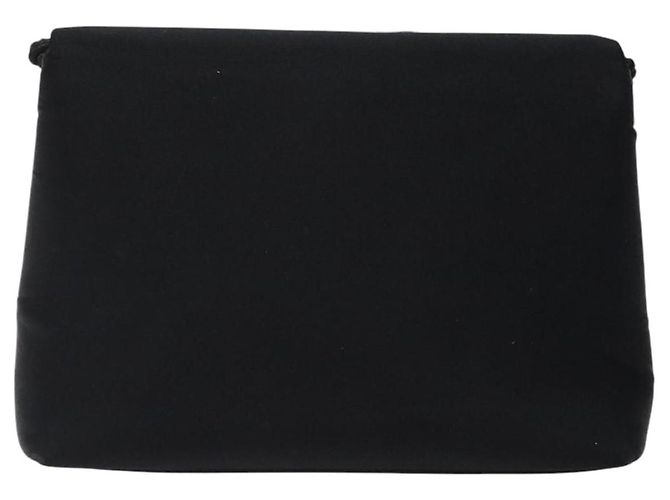 Borsa a Spalla CHANEL in Seta Nera Oro CC Auth 123511 Nero D'oro - vista 2