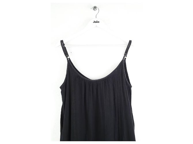 Hod Vestido de algodón negro - vista 2