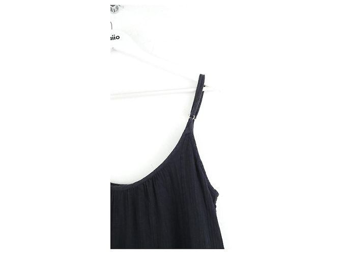 Hod Vestido de algodón negro - vista 4