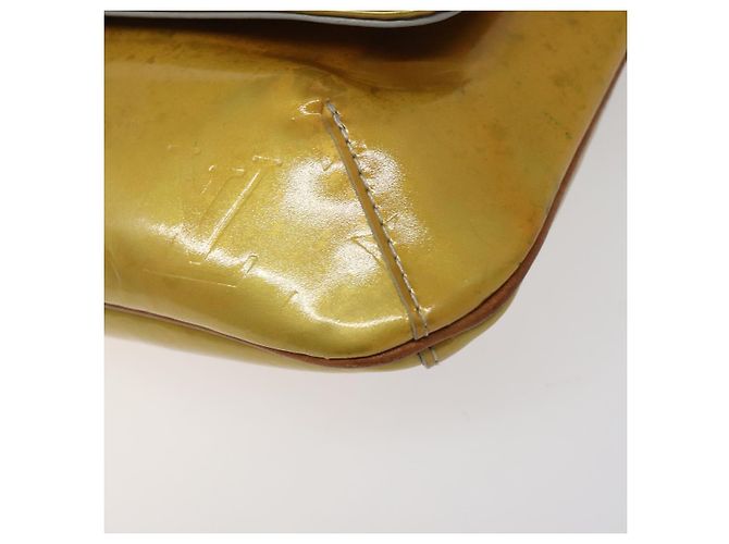 LOUIS VUITTON Borsa Thompson Street Monogram Vernis Grigia M91008 LV Auth hk2661 Grigio - vista 14