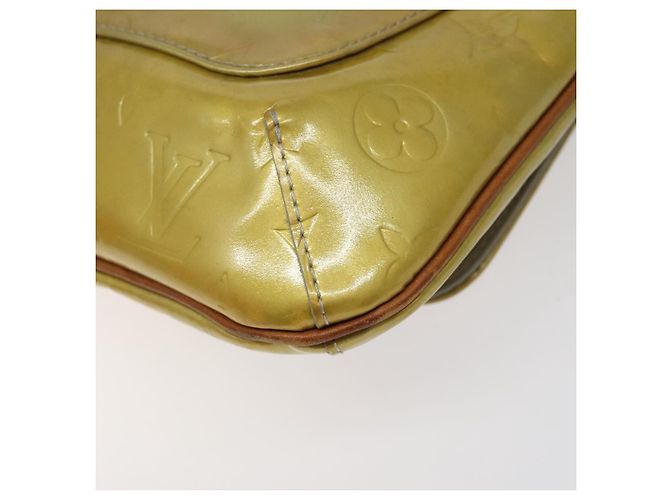 LOUIS VUITTON Borsa Thompson Street Monogram Vernis Grigia M91008 LV Auth hk2661 Grigio - vista 16