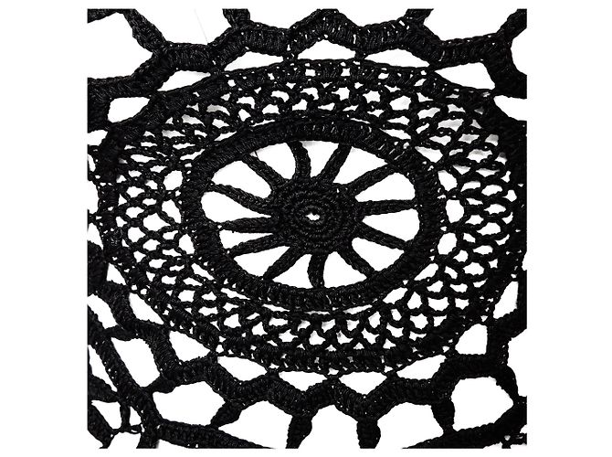 Top de ganchillo Dolce & Gabbana Negro - vista 4