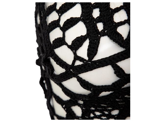Top de ganchillo Dolce & Gabbana Negro - vista 8