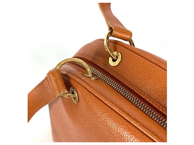 Bulgari Borsa Boston Mini in pelle marrone Bvlgari - vista 10