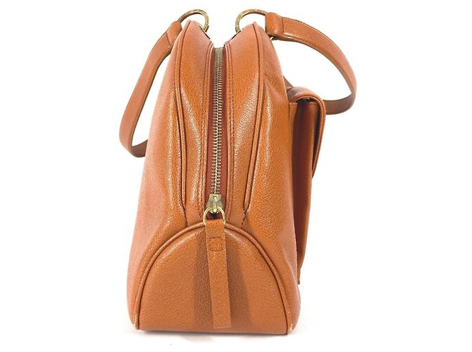 Bulgari Borsa Boston Mini in pelle marrone Bvlgari - vista 4