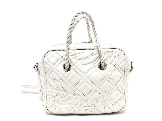 Blanket Borsa 2WAY quadrata con coperta trapuntata Balenciaga Bianco - vista 2
