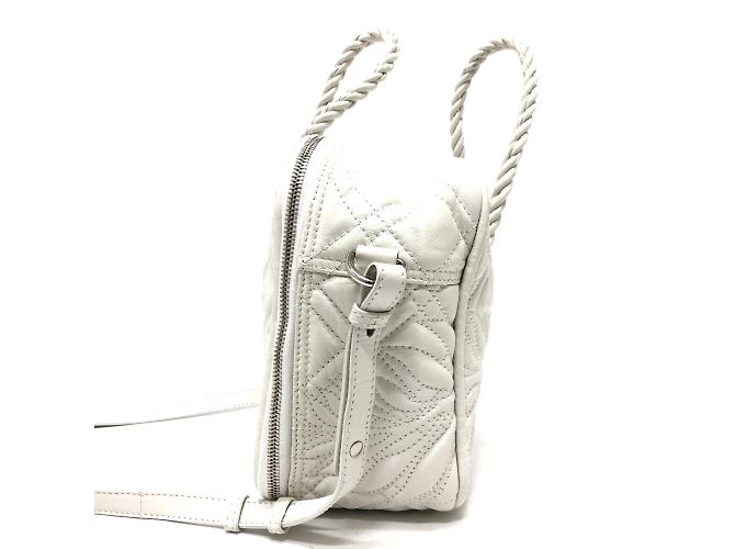 Blanket Borsa 2WAY quadrata con coperta trapuntata Balenciaga Bianco - vista 3
