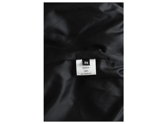 Balmain Giacca a vento nera - vista 6