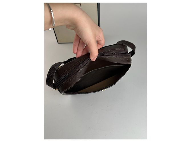 Vintage Givenchy 4G Leder Tasche Braun - Ansicht 10