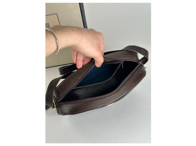 Vintage Givenchy 4G Leder Tasche Braun - Ansicht 11