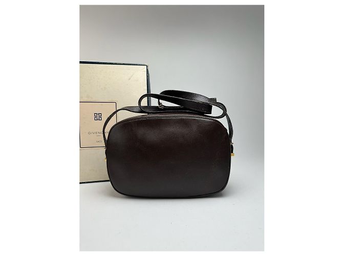 Vintage Givenchy 4G Leder Tasche Braun - Ansicht 2