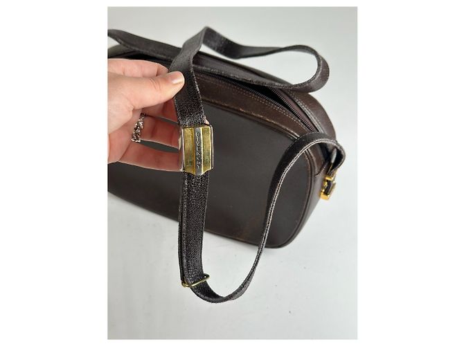 Vintage Givenchy 4G Leder Tasche Braun - Ansicht 6
