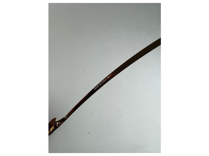 Vintage Loewe Madrid rahmenlose Sonnenbrillen Braun - Ansicht 8