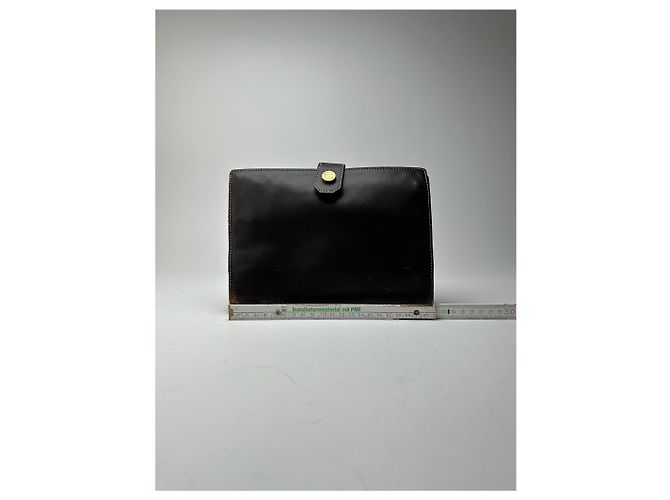 Clutch in pelle marrone Loewe Madrid vintage - vista 5