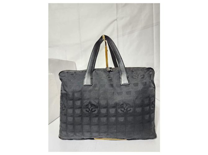 Custodia per laptop Chanel Travel Ligne Nera Nero - vista 4