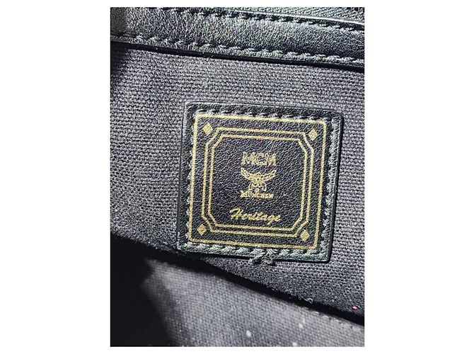 Borsa Boston piccola Visestos Rabbit MCM nera Nero - vista 9