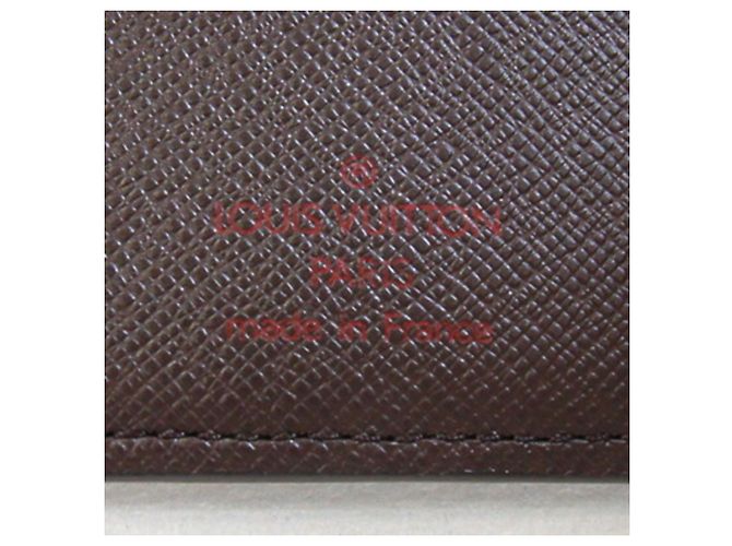 Slender Louis Vuitton Bi-fold Wallet in Damier Canvas Damier ebene - view 5