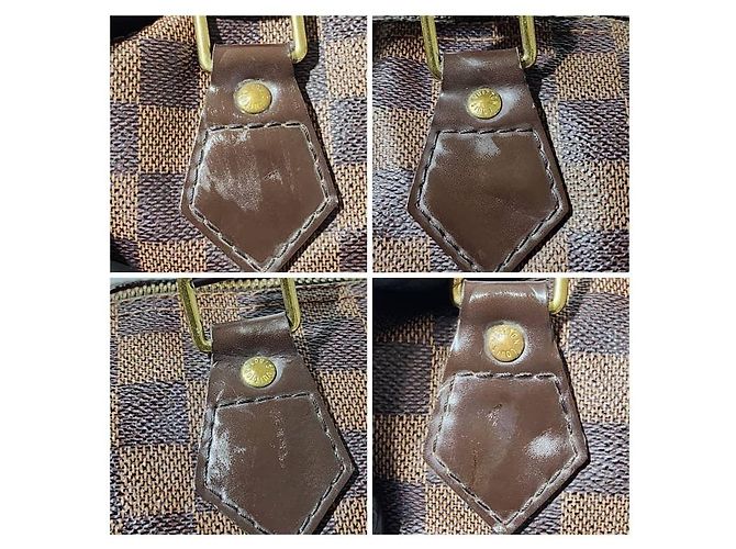 LOUIS VUITTON Damier Ebano Speedy 30 Marrone - vista 10