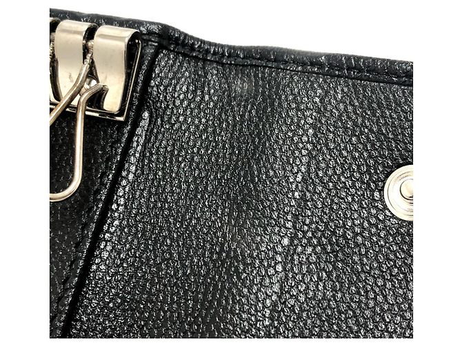 Llaveiro de cuero negro Chanel - vista 7
