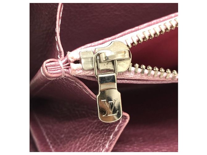 Portafoglio Zippy Lockme Metallico Rosa Louis Vuitton Argento - vista 10