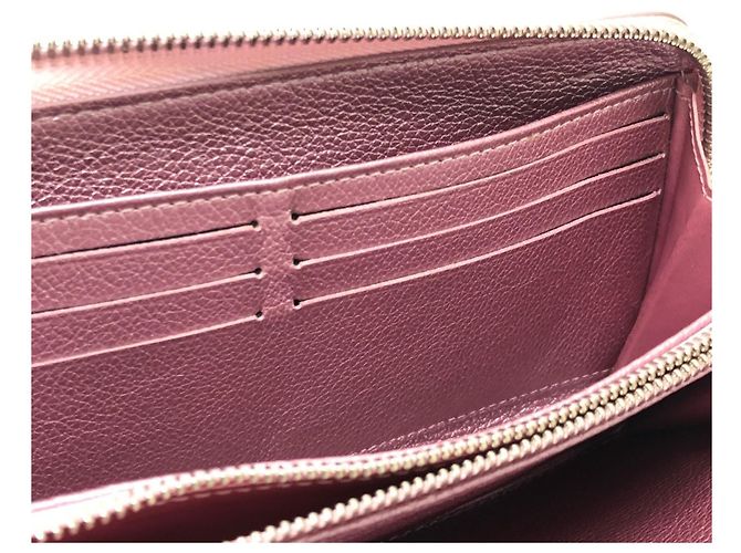 Portafoglio Zippy Lockme Metallico Rosa Louis Vuitton Argento - vista 11