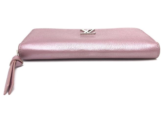 Portafoglio Zippy Lockme Metallico Rosa Louis Vuitton Argento - vista 3