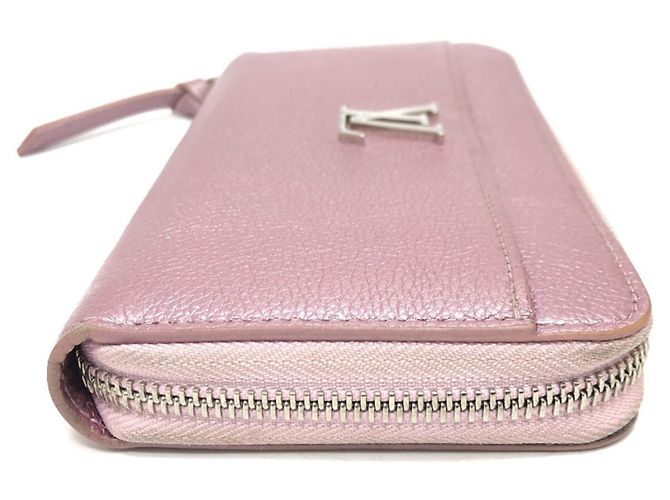 Portafoglio Zippy Lockme Metallico Rosa Louis Vuitton Argento - vista 4