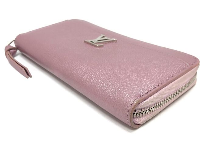 Portafoglio Zippy Lockme Metallico Rosa Louis Vuitton Argento - vista 5