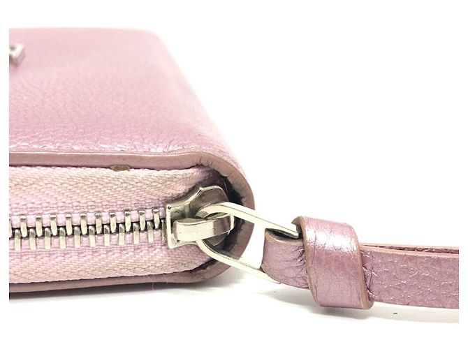 Portafoglio Zippy Lockme Metallico Rosa Louis Vuitton Argento - vista 7