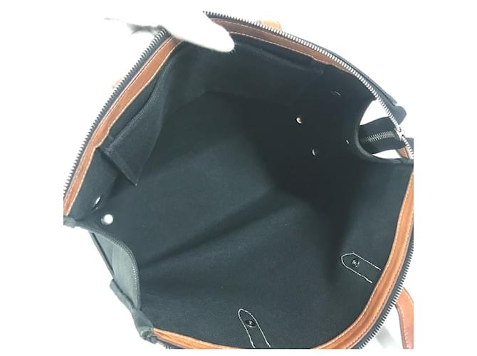 Hermès Medor Studs Aktentasche Braun Schwarz - Ansicht 15
