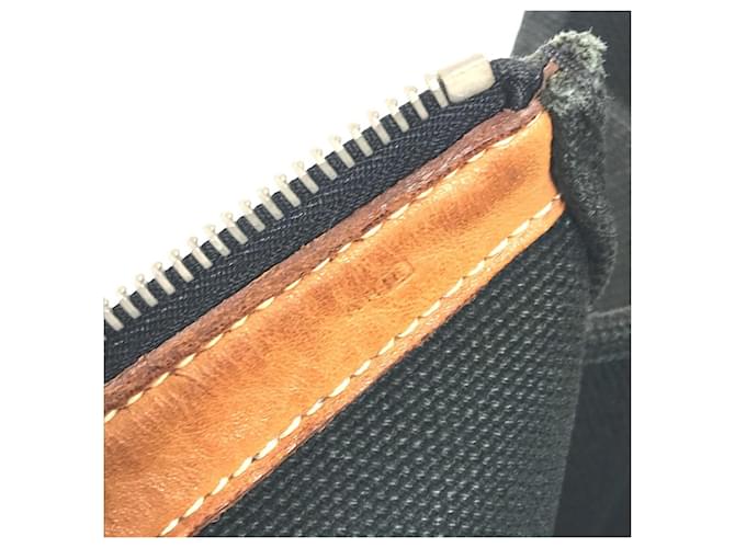 Hermès Medor Studs Aktentasche Braun Schwarz - Ansicht 17