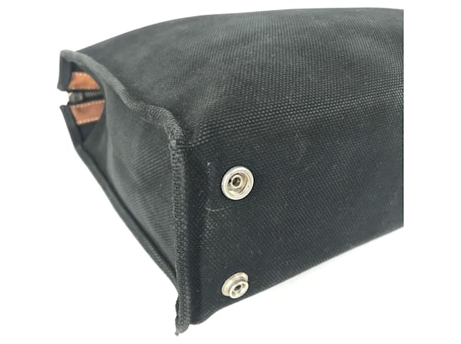 Hermès Medor Studs Aktentasche Braun Schwarz - Ansicht 6