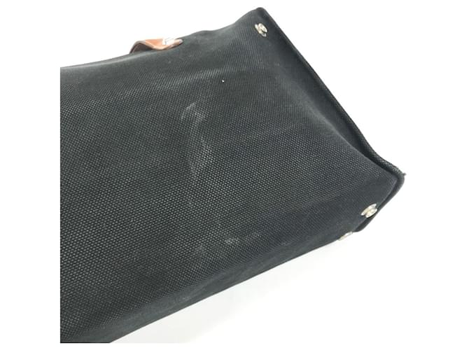 Hermès Medor Studs Aktentasche Braun Schwarz - Ansicht 8