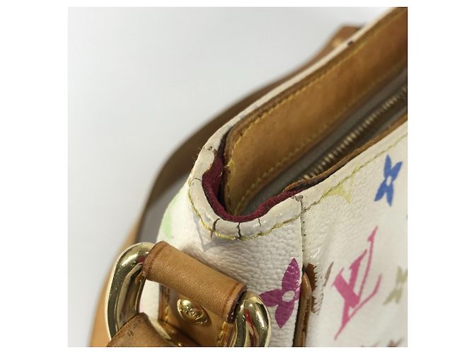 Louis Vuitton Monogram Multicolor Lodge GM Tasche Weiß - Ansicht 13