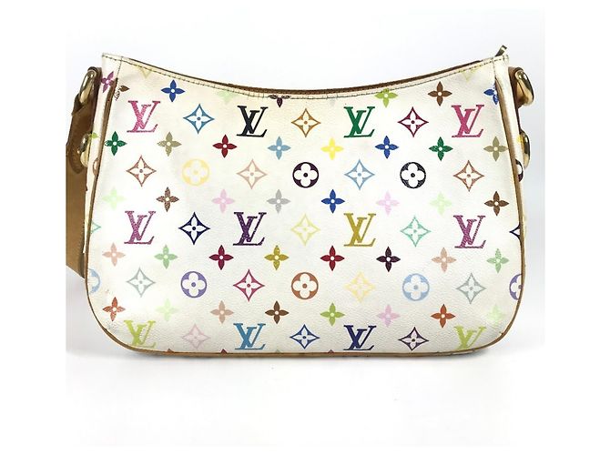 Louis Vuitton Monogram Multicolor Lodge GM Tasche Weiß - Ansicht 2