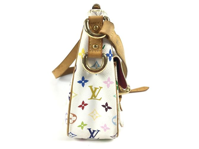 Louis Vuitton Monogram Multicolor Lodge GM Tasche Weiß - Ansicht 3