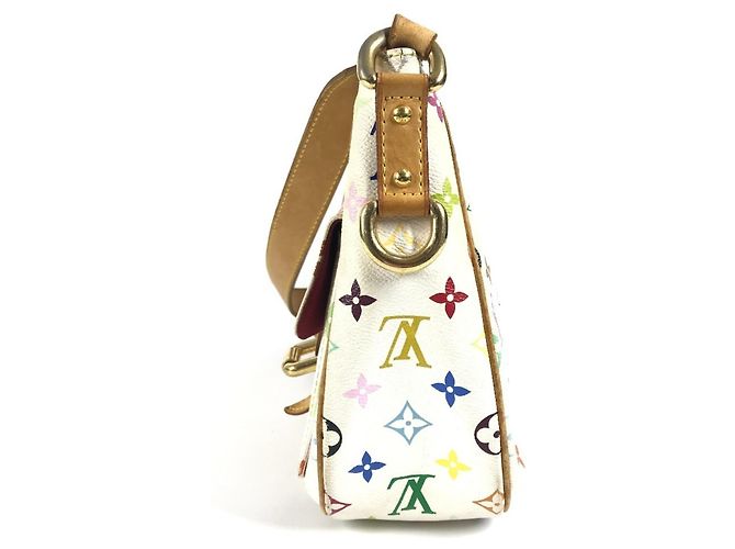 Louis Vuitton Monogram Multicolor Lodge GM Tasche Weiß - Ansicht 4