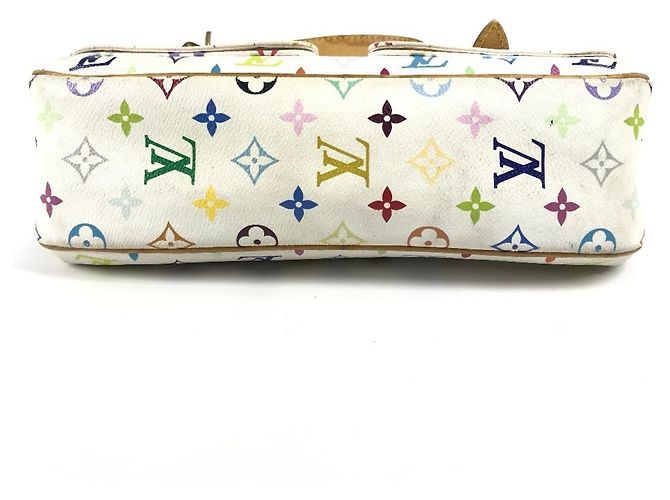 Louis Vuitton Monogram Multicolor Lodge GM Tasche Weiß - Ansicht 5
