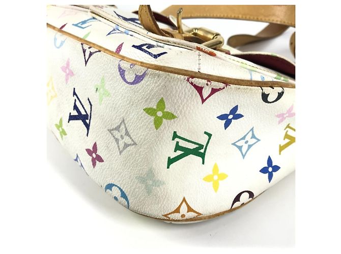 Louis Vuitton Monogram Multicolor Lodge GM Tasche Weiß - Ansicht 7