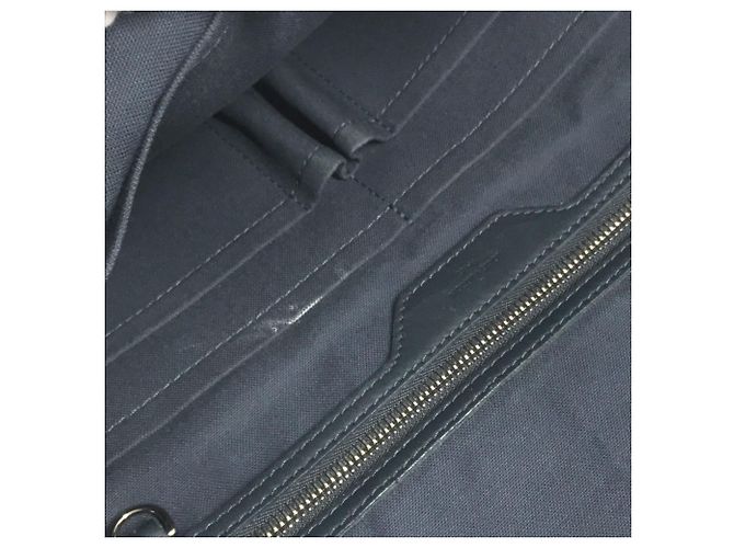 Borsa a flap Damier Sprinter GM di Louis Vuitton Marrone Blu navy - vista 13