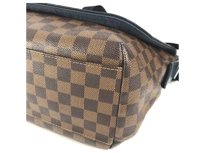 Borsa a flap Damier Sprinter GM di Louis Vuitton Marrone Blu navy - vista 5